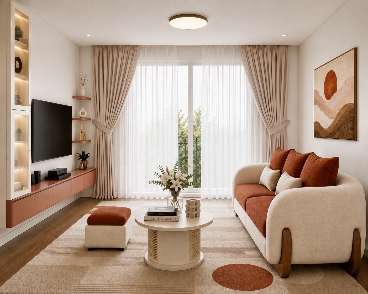 Cho thuê căn hộ Victoria Village, 2PN 2WC, Full