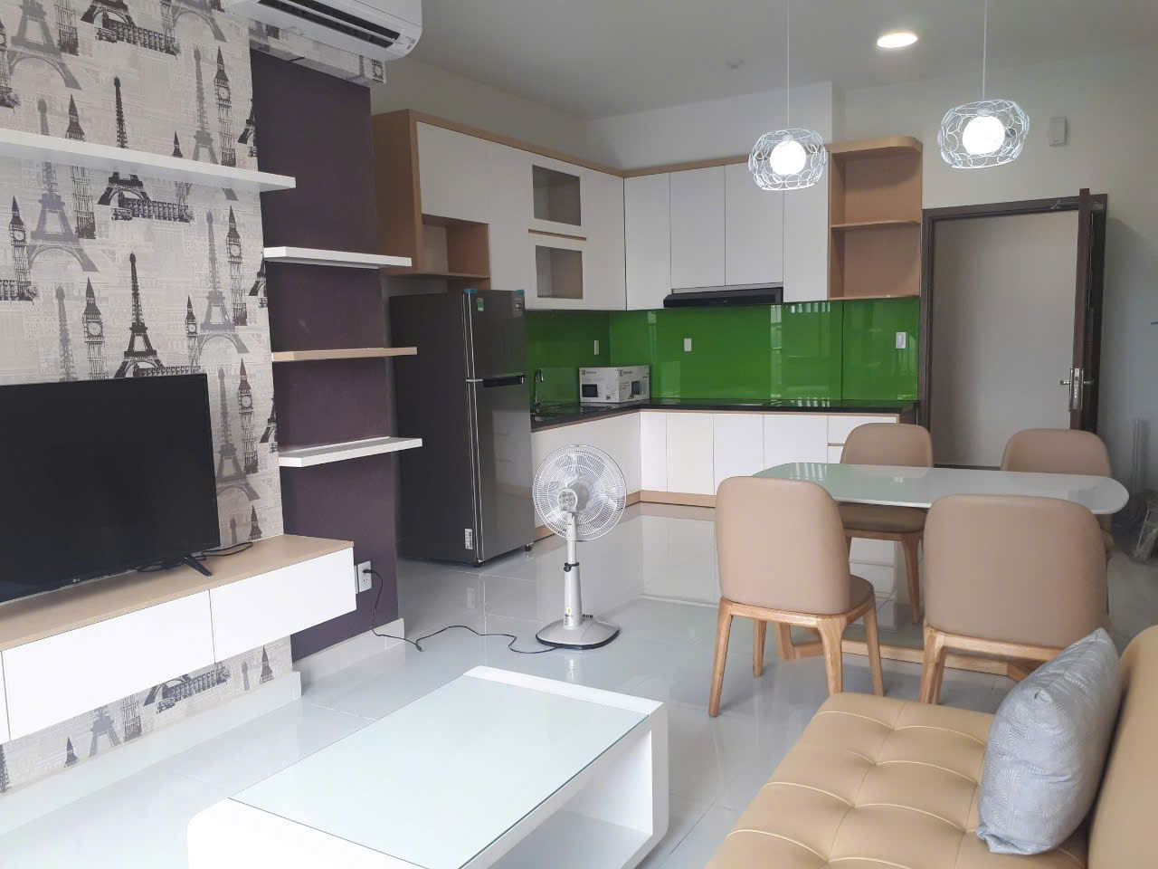 Cho thuê căn hộ jamila, 2PN 2WC, full