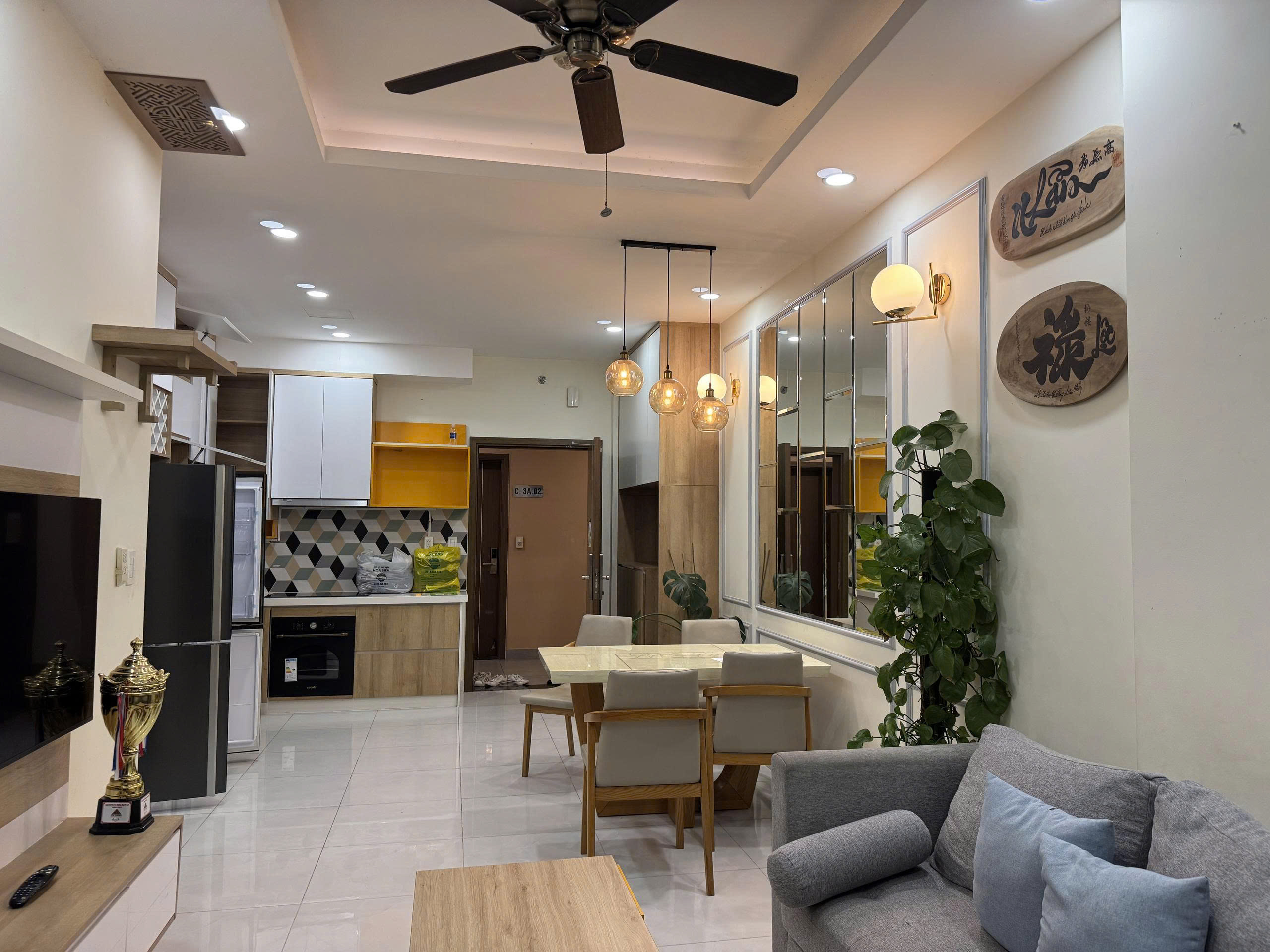 Cho thuê Căn hộ Jamila Khang Điền 2PN, Full nội thất 76m2