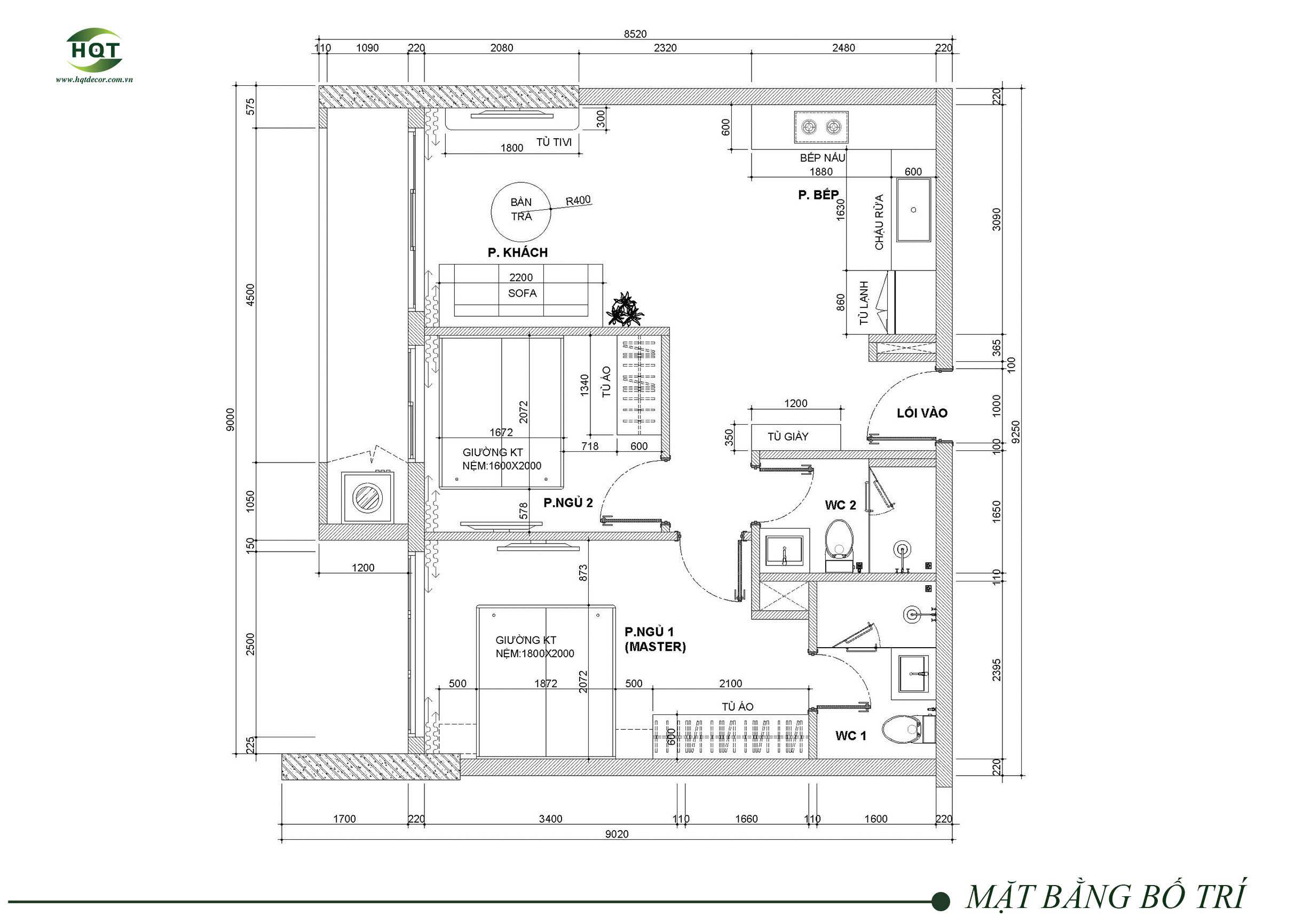 Cho thuê căn hộ 2PN Victoria Village | Quận 2 | vào trong T9, V3.3.6, Hồng, có TL
