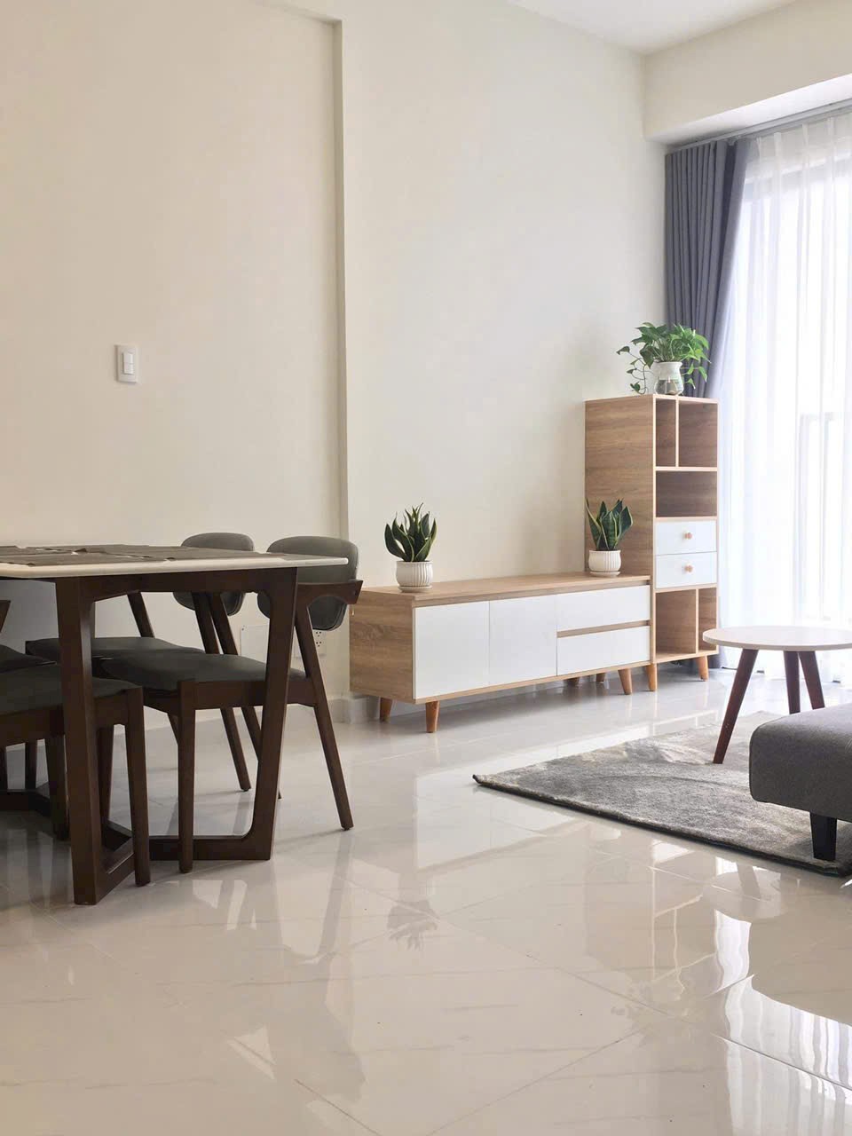 Cho Thuê Safira Khang Điền 1PN+1, 50m2, Nội Thất, Giá Tốt